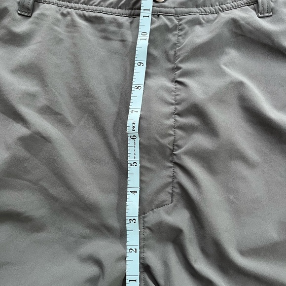 FootJoy FJ Golf Shorts Mens 38 Gray Performance Stretch Grey Chino 9” Inseam - Picture 9 of 9